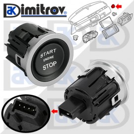 Бутон Start Stop двигател Land Rover Discovery Sport Range Rover Range Rover Evoque Range Rover Sport